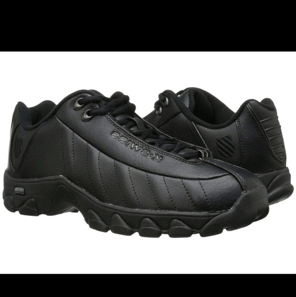 K-Swiss Other - K-Swiss ST329 CMF Men's Leather Shoes Black - ( Medium Fit)